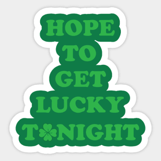 Get Lucky Sticker